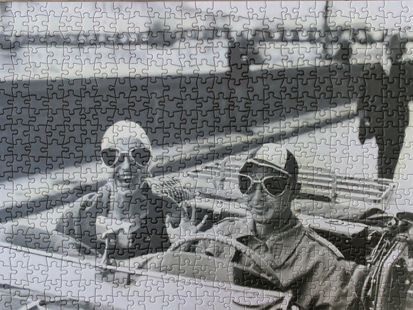 Couple in MG, Florence, 1951 Puzzle - ImageExchange