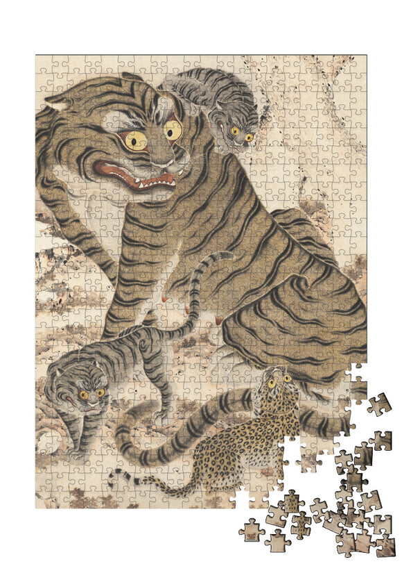 Tiger Family Puzzle - ImageExchange