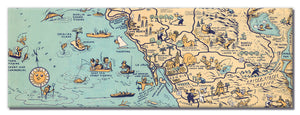 Golden State (San Diego) Long Magnet - ImageExchange
