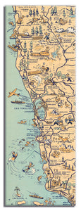 Golden State (San Francisco) Long Magnet - ImageExchange