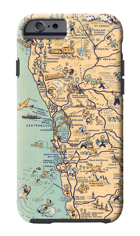 Golden State (San Francisco) Cell Phone Case - ImageExchange