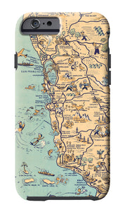 Golden State (Central Coast) Cell Phone Case - ImageExchange