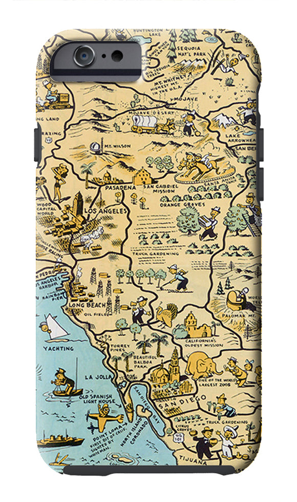 Golden State (San Diego) Cell Phone Case - ImageExchange