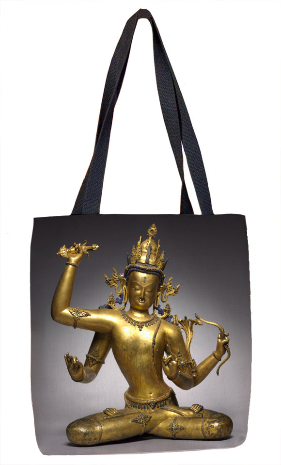 Bodhisattva of Wisdom (Manjushri) Tote Bag - ImageExchange