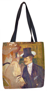 The Englishman (William Tom Warrener, 1861-1934) at the Moulin Rouge Tote Bag - ImageExchange