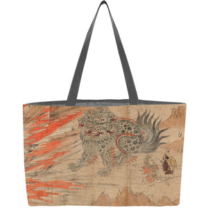 Illustrated Legends of the Kitano Tenjin Shrine (Kitano Tenjin engi emaki) Weekender Tote - ImageExchange