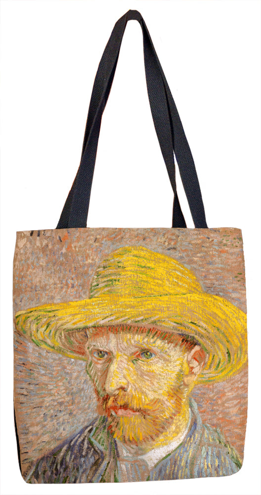 Self-Portrait with a Straw Hat (obverse: The Potato Peeler) Tote Bag - ImageExchange
