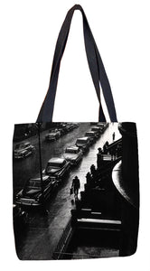 Man in Rain Tote Bag - ImageExchange