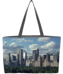 Central Park South Skyline with Clouds Everything Tote - ImageExchange