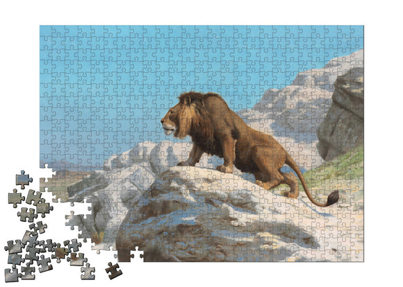 Lion on the Watch Puzzle - ImageExchange