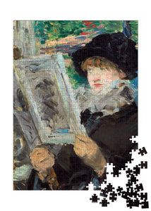 Woman Reading Puzzle - ImageExchange