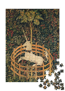 The Unicorn Rests in a Garden (from the Unicorn Tapestries) Puzzle - ImageExchange