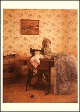 Piecing Together A Gown, 1992 Postcards (Set of 12) - ImageExchange