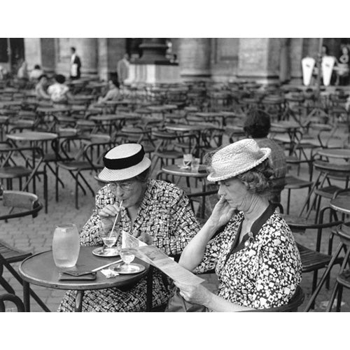 Two American Tourists, Rome, 1951 Photograph - ImageExchange